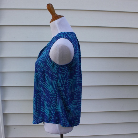 Apt 9 Sleeveless button down blouse Petite Small - Picture 6 of 11